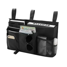 organizer-na-lozko-8-kieszeni-600d-wiszacy-na-rzep-czarny