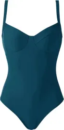 kostium-kapielowy-seksowny-push-up-modelujacy-brzuch-zielony-m