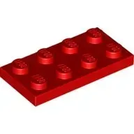 lego-plytka-2x4-3020-302021-czerwony-1-szt