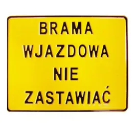 tablica-23-29cm-brama-wjazdowa-nie-zastawiac