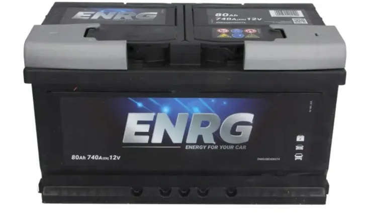 AKUMULATOR ENRG 80AH 740AH P+ 3 LATA GWARANCJI
