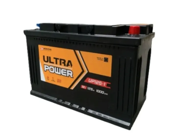 Akumulator 12V Ukraiński 125Ah 1000A ULTRA POWER 27kg (BEZ ZDANIA STAREGO)