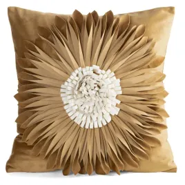 poszewka-dekoracyjna-45x45-miodowa-welurowa-kwiat-3d-flores