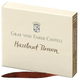naboje-graf-von-faber-castell-atrament-do-piora-wiecznego-6-hazelnut-brown