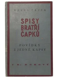 povidky-z-jedne-kapsy-karel-capek-borovy-1937-klasyka-klasik-czeski-klasika