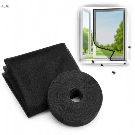 siatka-moskitiera-okienna-130x150-cm-czarna-na-muchy-komary-z-rzepem