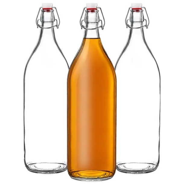 3x BUTELKA BUTELKI NA WINO WINA 2L 2000ml BIMBER NALEWKI SOK ALKOHOL KOREK