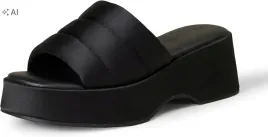 amazon-essentials-czarne-klapki-na-platformie-casual-43-6oa