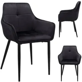 krzeslo-tapicerowane-do-jadalni-salon-welur-nowoczesne-czarne-alma-jumihome