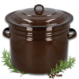 garnek-emaliowany-duzy-20l-do-bigosu-powidlak-wysoki-z-pokrywa-32cm-olkusz