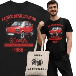 koszulka-prezent-na-60-urodziny-1966-klasyk-prl-fiat-126p-torba-gratis