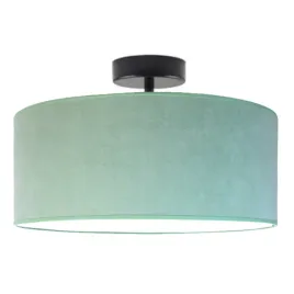 lampa-sufitowa-zyrandol-plafon-welurowa-abazur-led-e27-mietowa-blues-30cm