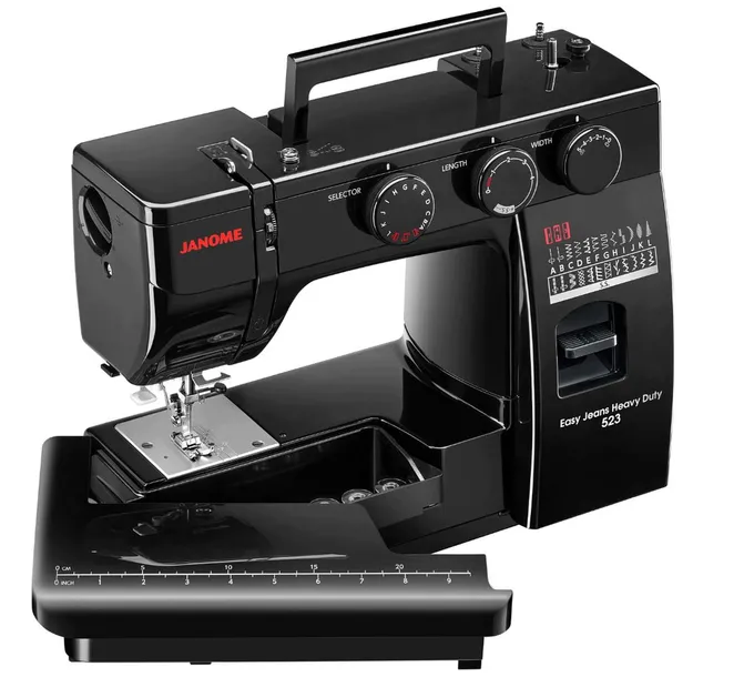 Maszyna do szycia Janome Heavy Duty 523 BLACK solidna maszyna do domu