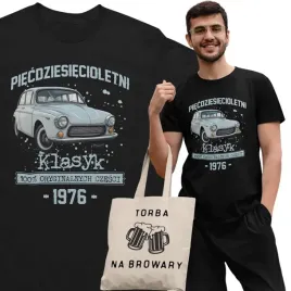 koszulka-prezent-na-50-urodziny-1976-klasyk-prl-fso-syrena-torba-gratis