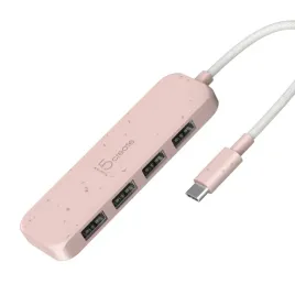 j5create-jch341er-usb-3-2-gen-1-3-1-gen-1-type-c-10000-mbit-s-rozowy