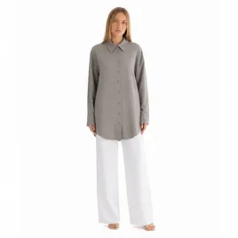 koszula-damska-zara-lejaca-oversize-taupe-r-xs