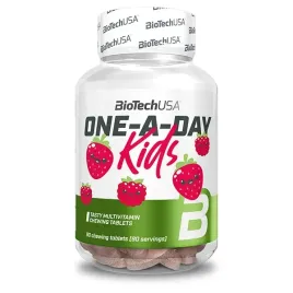 biotech-one-a-day-kids-90-tbl-strawberry-raspberry