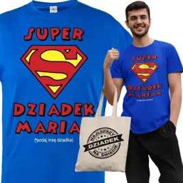 koszulka-prezent-na-dzien-dziadka-super-dziadek-twoje-imie-torba-gratis
