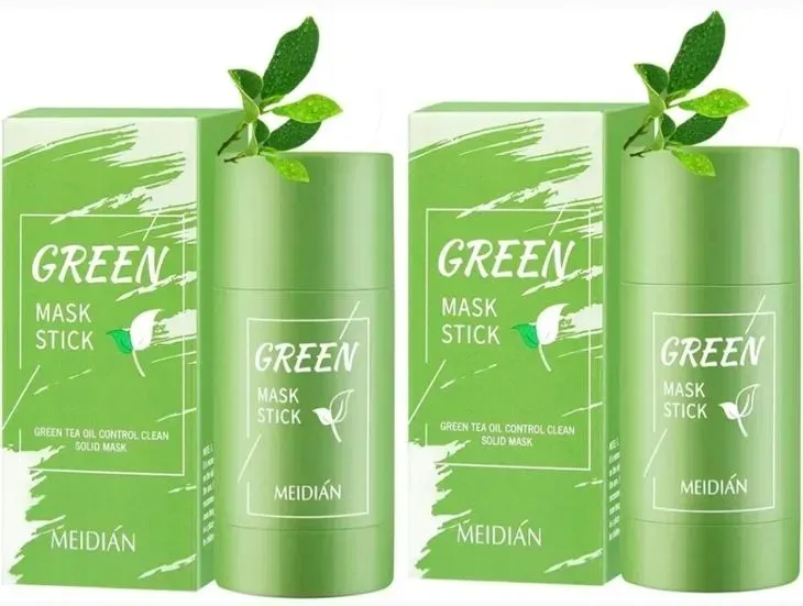 2x - GREEN TEA MASK STICK MASECZKA OCZYSZCZAJĄCA - ZESTAW