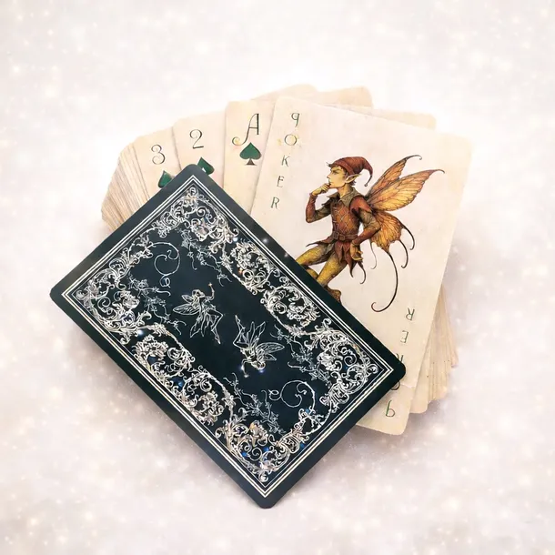 Karty do Gry Talia Kart FAE REALM wyroczni wróżki magiczne mistyczne