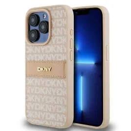 etui-dkny-leather-mono-stripe-and-metal-logo-do-iphone-15-pro-rozowe