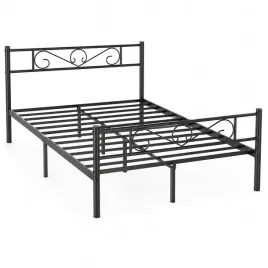 vasagle-lozko-metalowe-160x200-cm-rama-lozka-podwojnego-450-kg-czarne