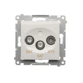 kontakt-simon-54-gniazdo-antenowe-sat-sat-rtv-satelitarne-1db-bialy