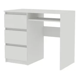 biurko-radek-90-cm-biale-komputerowe-3-szuflady-lewe-laminowane