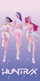 k-pop-demon-hunters-recznik-dzieciecy-kapielowy-70x140-huntrix-rumi-zoey