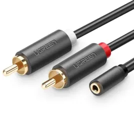 kabel-ugreen-av102-audio-mini-jack-35mm-zenski-2rca-meski-0-20m-szary