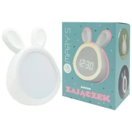 lampka-nocna-z-budzikiem-budzik-zegar-elektroniczny-zajaczek-bialy-mary-s