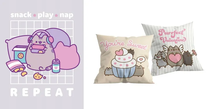 KOC CORAL KOTEK PUSHEEN 130x170 + PODUSZKA JASIEK 40x40 DLA DZIECKA