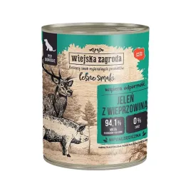 wiejska-zagroda-karma-mokra-dla-psa-lesne-smaki-jelen-z-wieprzowina-dorosly-800g