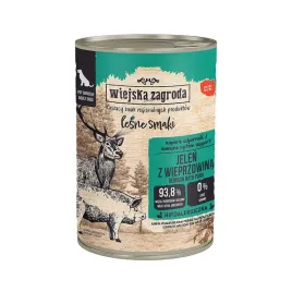wiejska-zagroda-karma-mokra-dla-psa-lesne-smaki-jelen-z-wieprzowina-dorosly-400g