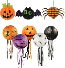 lampiony-halloween-8-sztuk-papierowe-pajaki-czarownice-czaszki
