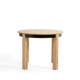 stol-rozkladany-okragly-bernardo-dab-artisan-czarny-90-190-cm