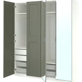 ikea-pax-kammartorp-grimo-szafa-biala-szarozielona-z-lustrem-200x60