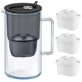 dzbanek-filtrujacy-aquaphor-glass-25l-szklany-czarny-3-filtry