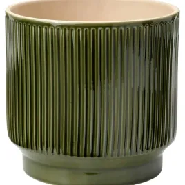 ikea-honungspalm-oslonka-doniczki-zielona-19-cm-szkliwiona-kamionka