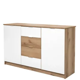 komoda-panama-4-szuflady-dab-grand-bialy-mat-sypialnia