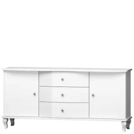 biala-komoda-z-szufladami-diament-dt04-2d3s-polysk-glamour