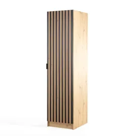 szafa-jednodrzwiowa-ryflowana-maxi-50-cm-dab-artisan-czern