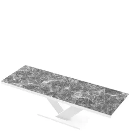 stol-rozkladany-victoria-bialy-czarny-marmur-polysk-160-256-cm