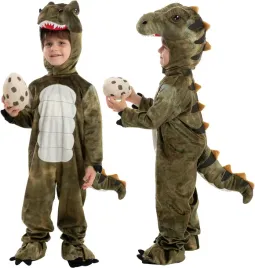 dzieciecy-realistyczny-kostium-t-rex-brazowy-z-jajkiem-3-4-lata-halloween