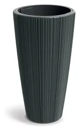 doniczka-oro-round-dhor400-ciemny-szary-prosperplast