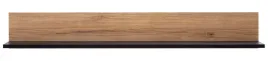 polka-wiszaca-scienna-160-cm-dab-catania-czarna-loftowa