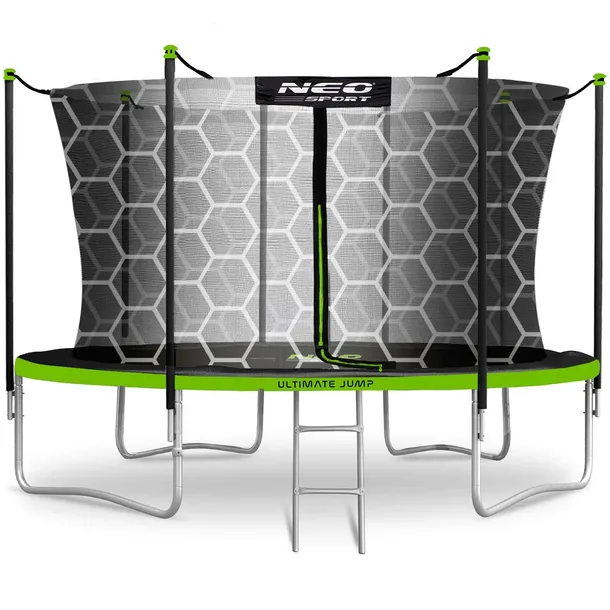 Trampolina ogrodowa dla dzieci z siatką wewnętrzną 435cm 14ft Neosport