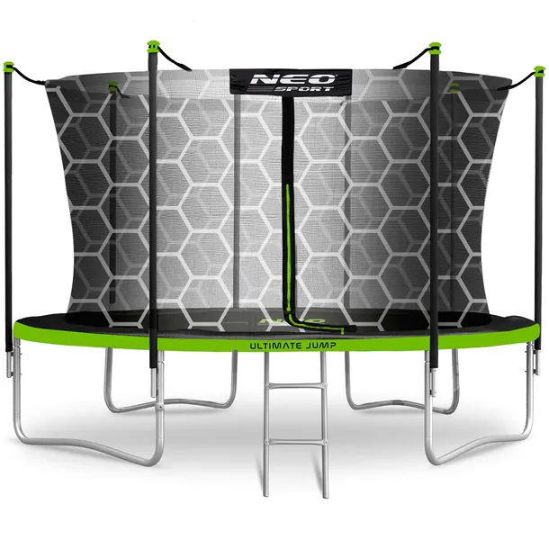 Trampolina ogrodowa dla dzieci z siatką wewnętrzną 404cm 13ft Neosport