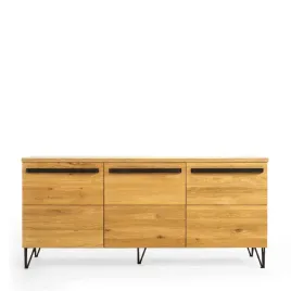 komoda-pamir-174-cm-z-litego-drewna-debowego-i-metalu