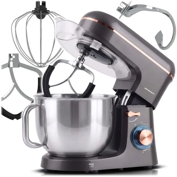 Robot planetarny kuchenny mikser Berdsen stal nierdzewna 6l 3w1